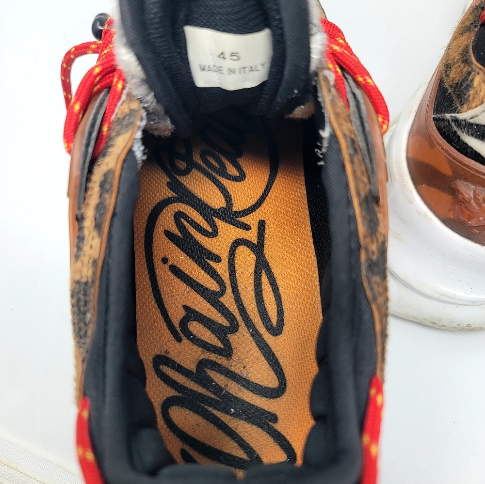 Versace Chain Reaction Sneakers Shoes 100%